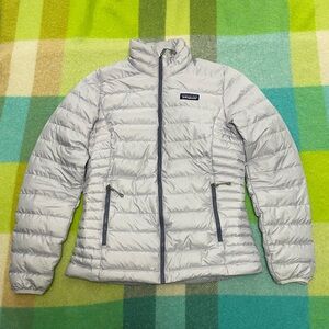 Patagonia Worn Wear Women's Down Sweater Puffer Jacket Pura Purple